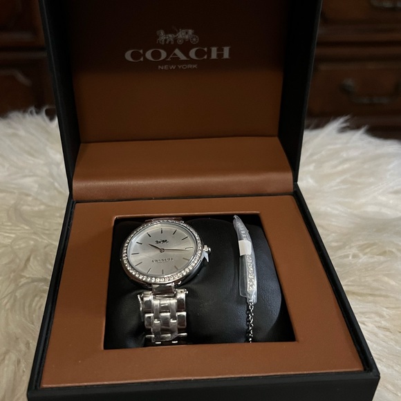 Coach Accessories - NWT Coach Watch and Bracelet Set With Box